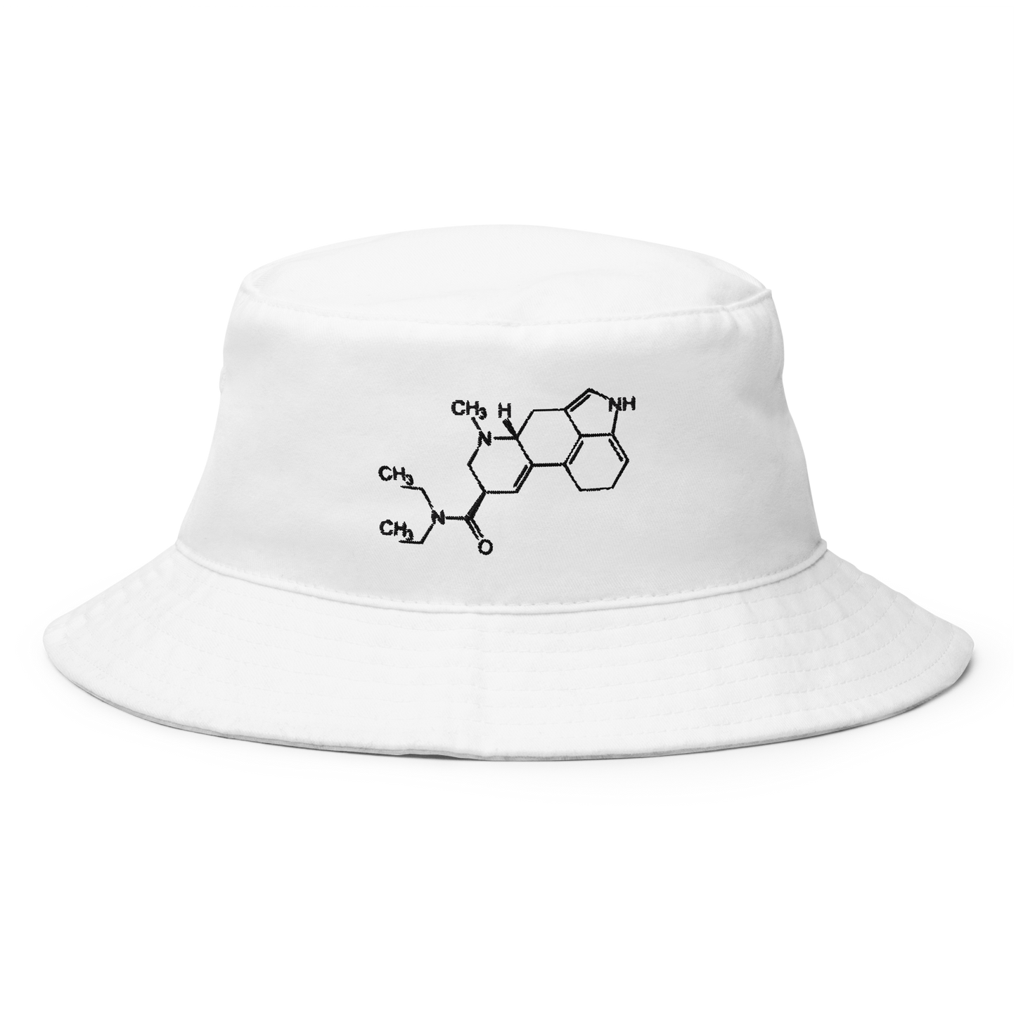 LSD Molecule Embroidered Bucket Hat